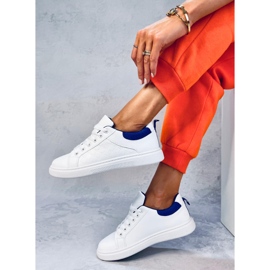 Adidași de damă Keeler ALB/ALBASTRU REGAL 4