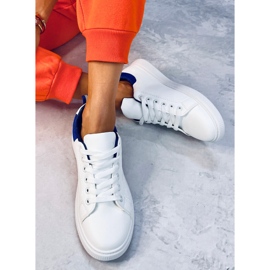 Adidași de damă Keeler ALB/ALBASTRU REGAL 5