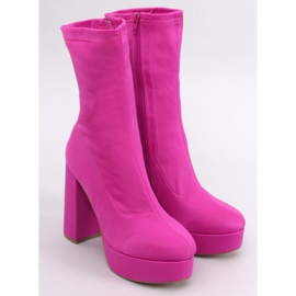 Cizme cu platforma Baldacci Fuchsia roz 1