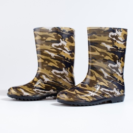 Shelovet boys camo wellingtons multicolor 1