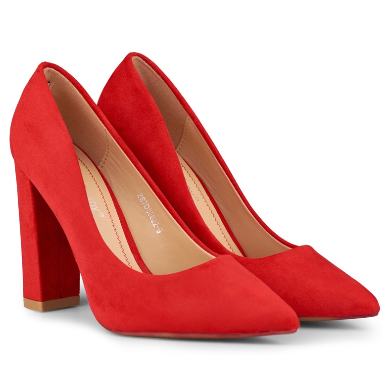 Pompe roșii pe stâlp roșu 2