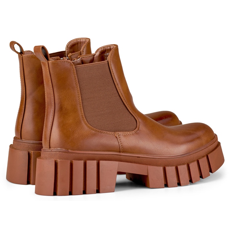 Cizme de lucru maro de dama Veris 1