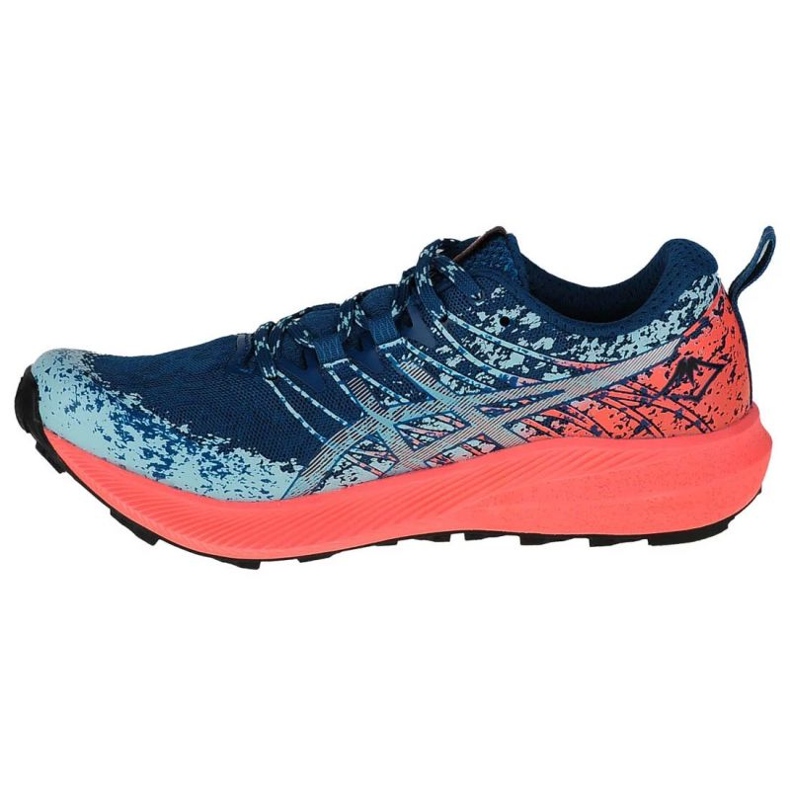 Pantofi de alergare Asics Fuji Lite 2 W 1012B066-400 albastru 1