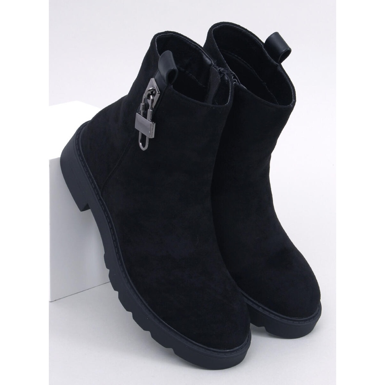 Cizme Chelsea de dama Emarco Black negru 1