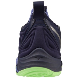 Pantofi de volei Mizuno Wave Momentum 3 M V1GA231211 albastru marin albastru 2