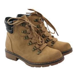 Cizme Sergio Leone Cizme pe glisorul Camel 0022 bej 4