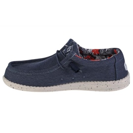 Hey Dude Hei Dude Wally Stretch Canvas M 40022-425 pantofi albastru 1