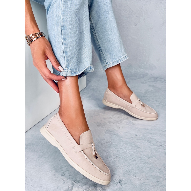 Mocasini de dama Eunice Beige bej 2 Mocasini de dama Eunice Beige bej 2