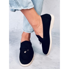 Mocasini de dama Eunice Black negru 2