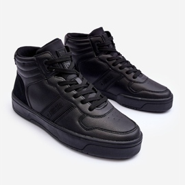 Pantofi sport Big Star pentru bărbați cu spumă cu memorie KK174135 906 Negri negru 1 Pantofi sport Big Star pentru bărbați cu spumă cu memorie KK174135 906 Negri negru 1