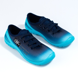 Tenisi slip-on Shelovet albastru bleumarin pentru baieti 1