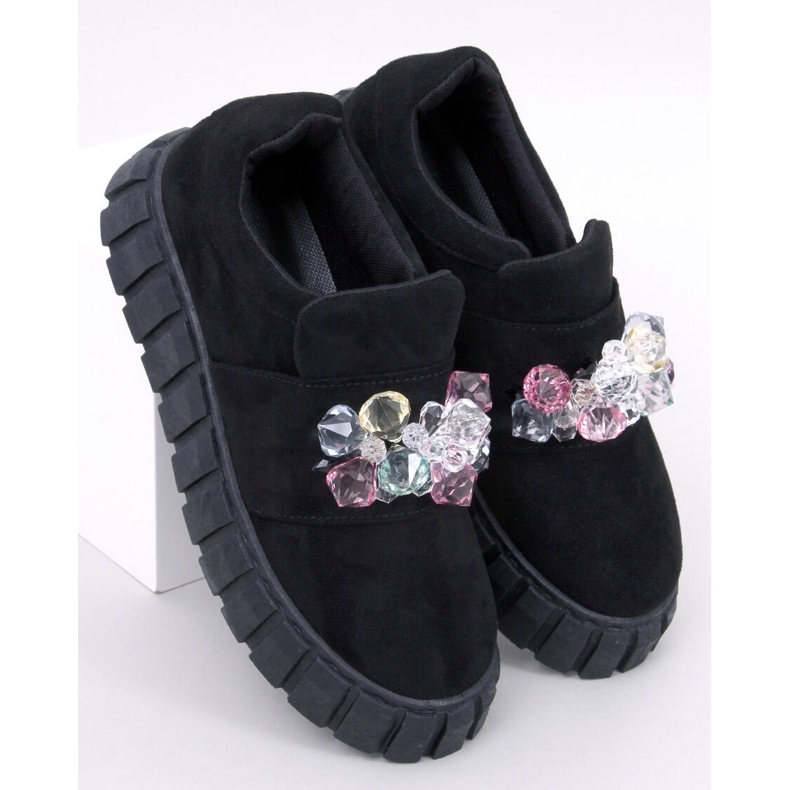 Brogues cu platformă Worth Black negru 1