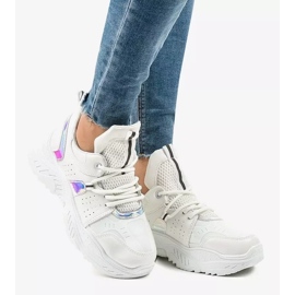 Adidași de sport albi K-505 2 Adidași de sport albi K-505 2