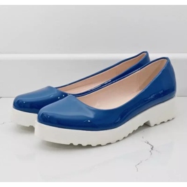 Albastru, pantofi cu alunecare BJ6223-5 3