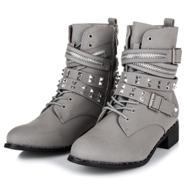 Vices New Collection Cizme de sticlă de lucru gri 3