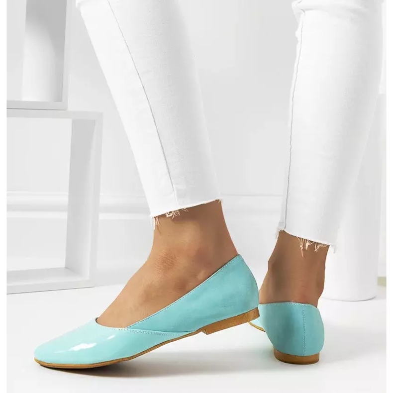 Balerini Blue Gambi albastru 2