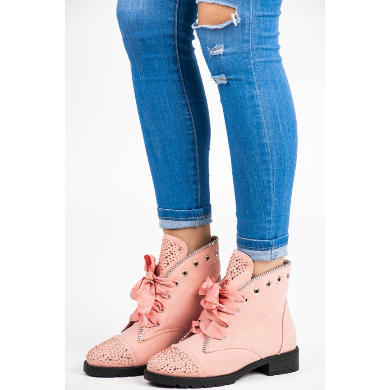 Vices New Collection Genți elegante cu o panglică roz 1