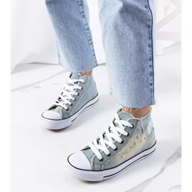 Adidași din denim Oliveira albastru 1