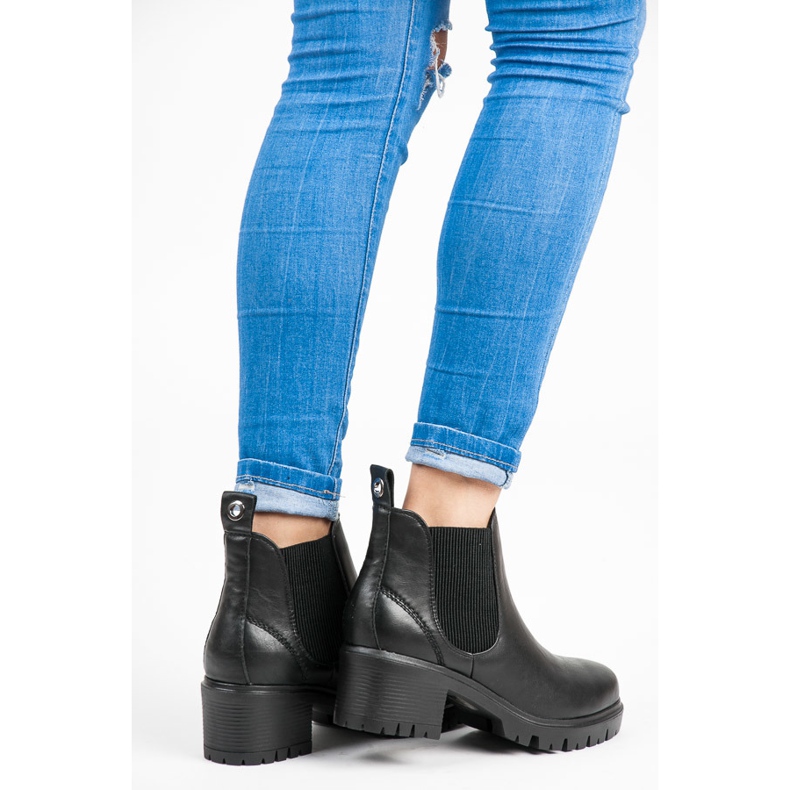 Vices New Collection Ghete Chelsea negre negru 2 Vices New Collection Ghete Chelsea negre negru 2