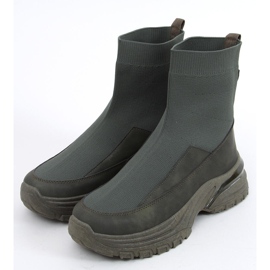 Pantofi sport cu șosete Goko Green verde 1 Pantofi sport cu șosete Goko Green verde 1