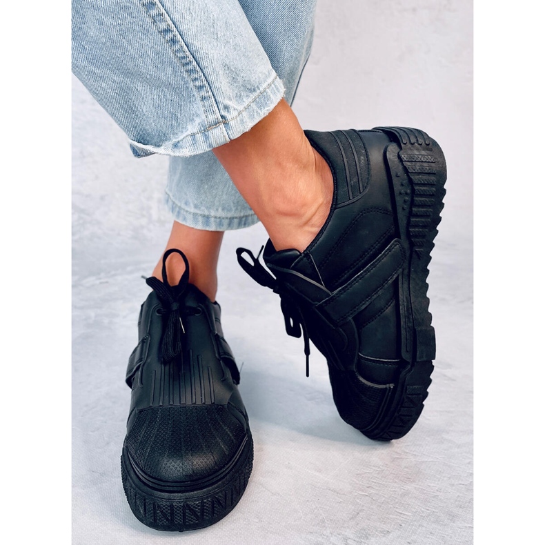 Adidasi Melbo Black de dama negru 1 Adidasi Melbo Black de dama negru 1