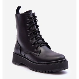 FB2 Cizme de muncitor din piele Teflorna Neagra negru 1