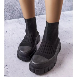 Adidași șosete negri de la Searlait negru 1 Adidași șosete negri de la Searlait negru 1