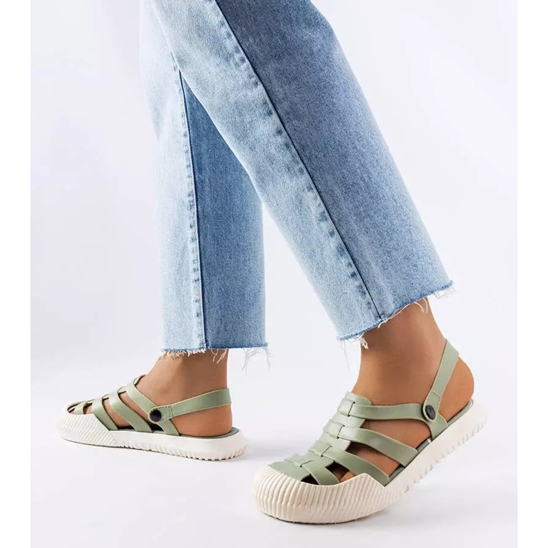 BM Sandale de cauciuc verde Canton 1 BM Sandale de cauciuc verde Canton 1