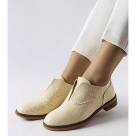Brogues bej LS5379 Taupe 1
