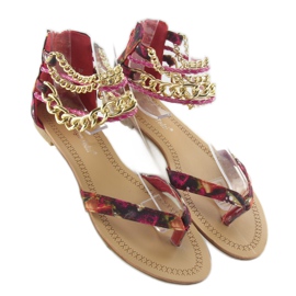 Flip-flops L797 Roșu roşu 1