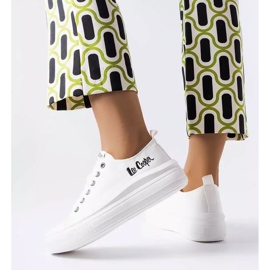 Tenisi albi Lee Cooper LCW-23-44-1623L 2