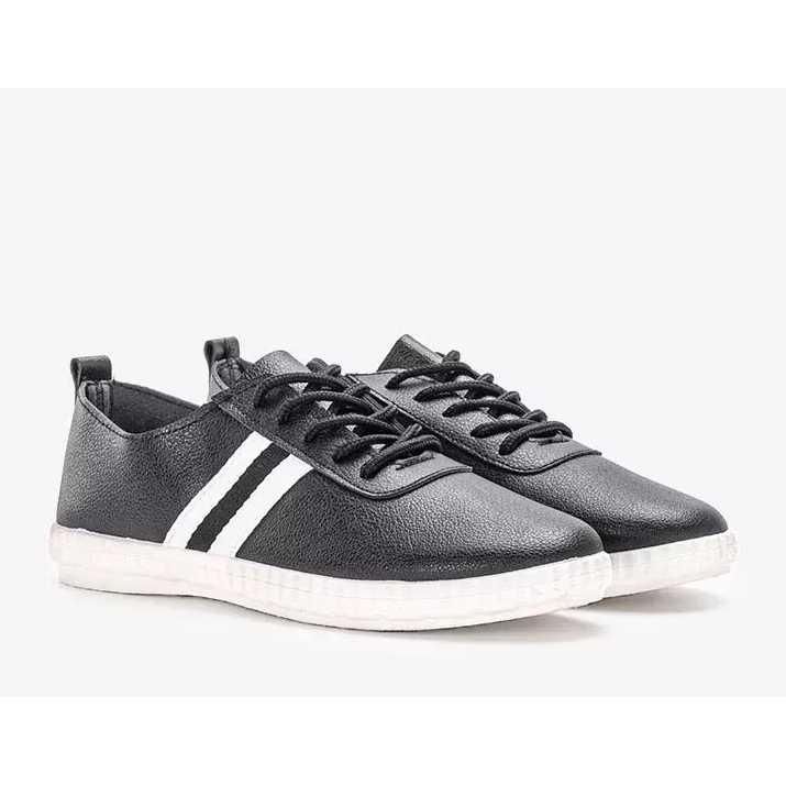 Tenisi Aulin negri pentru bărbați negru 1 Tenisi Aulin negri pentru bărbați negru 1