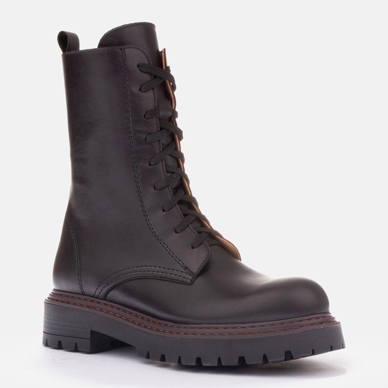 Marco Shoes Cizme din piele Marco maro 1 Marco Shoes Cizme din piele Marco maro 1