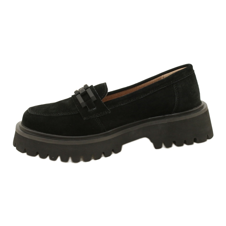 Mocasini din piele intoarsa Filippo DP4792/23 BK SU negru 1 Mocasini din piele intoarsa Filippo DP4792/23 BK SU negru 1