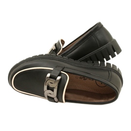 Pantofi eleganti din piele de damă Filippo DP4728/23 BK, negru 4 Pantofi eleganti din piele de damă Filippo DP4728/23 BK, negru 4