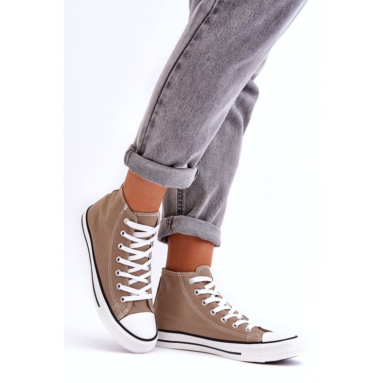 Pantofi de damă Classic High Beige bej 3