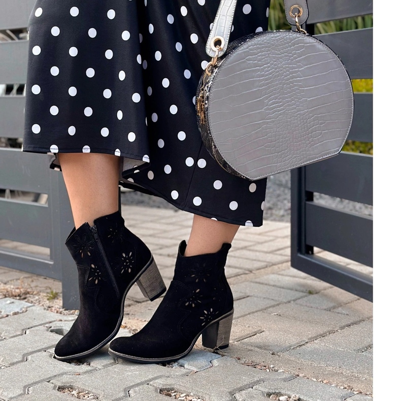 Olivier Tocuri înalte deschise Lena negru 1