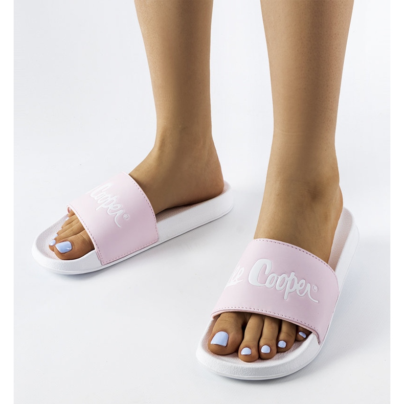 Lee Cooper LCW-23-42-1734L papuci de cauciuc roz 1