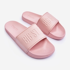 Flip-flops de damă Big Star MM274718 Roz 1