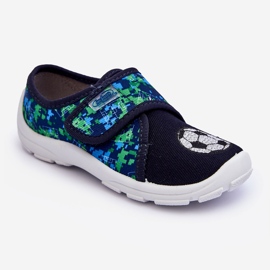 BEFADO S.A. Papuci cu minge pentru băieți Befado 974X506 bleumarin albastru 1