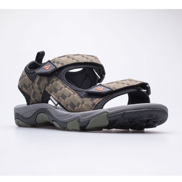 Sandale pentru bărbați Bergson Benue pentru drumeții BRG00127 verde 2