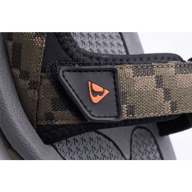 Sandale pentru bărbați Bergson Benue pentru drumeții BRG00127 verde 5