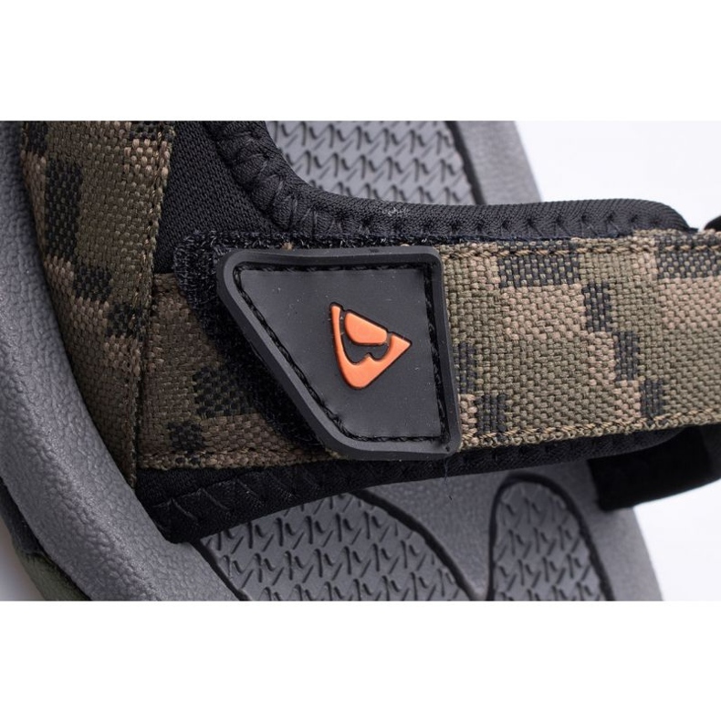 Sandale pentru bărbați Bergson Benue pentru drumeții BRG00127 verde 5