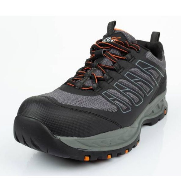 Regatta Încălțăminte de lucru pentru sănătate și siguranță pentru bărbați Regata Pro Kata S1P TRK125 Negru și gri 2