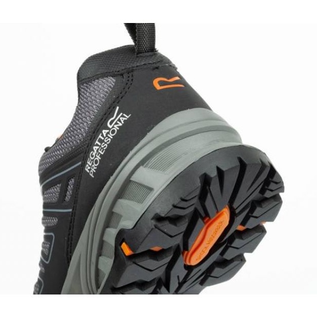 Regatta Încălțăminte de lucru pentru sănătate și siguranță pentru bărbați Regata Pro Kata S1P TRK125 Negru și gri 3