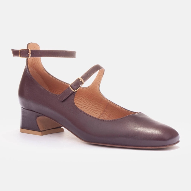 Marco Shoes Pompe cu fermoar roșu 1 Marco Shoes Pompe cu fermoar roșu 1