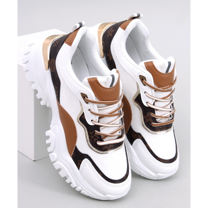 Tenisi cu pană Nesbit albi 1