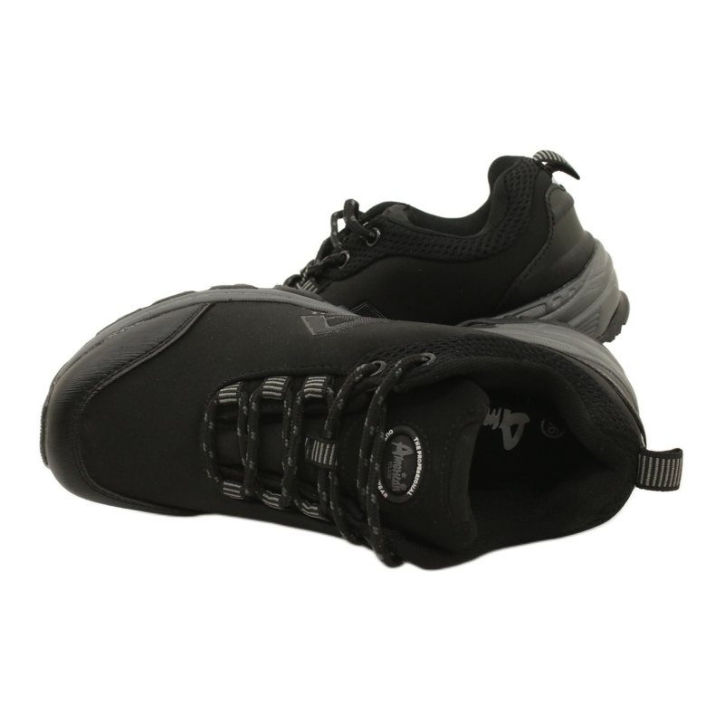 American Club Pantofi sport americani pentru femei softhell impermeabil 1802 negru 6