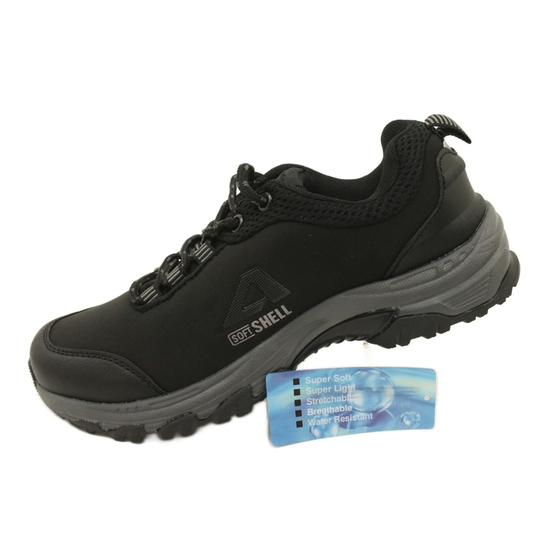 American Club Pantofi sport americani pentru femei softhell impermeabil 1802 negru 7