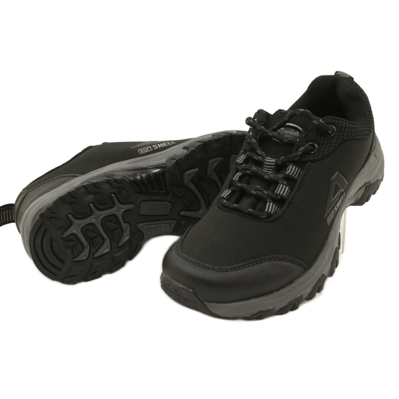 American Club Pantofi sport americani pentru femei softhell impermeabil 1802 negru 5
